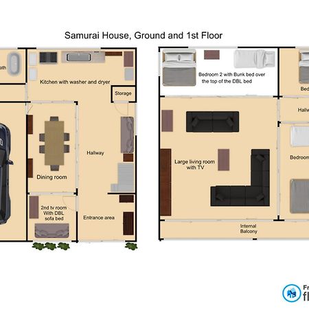 Samurai House - Large Family House, West Shinjuku Prefektura Tokio Exteriér fotografie